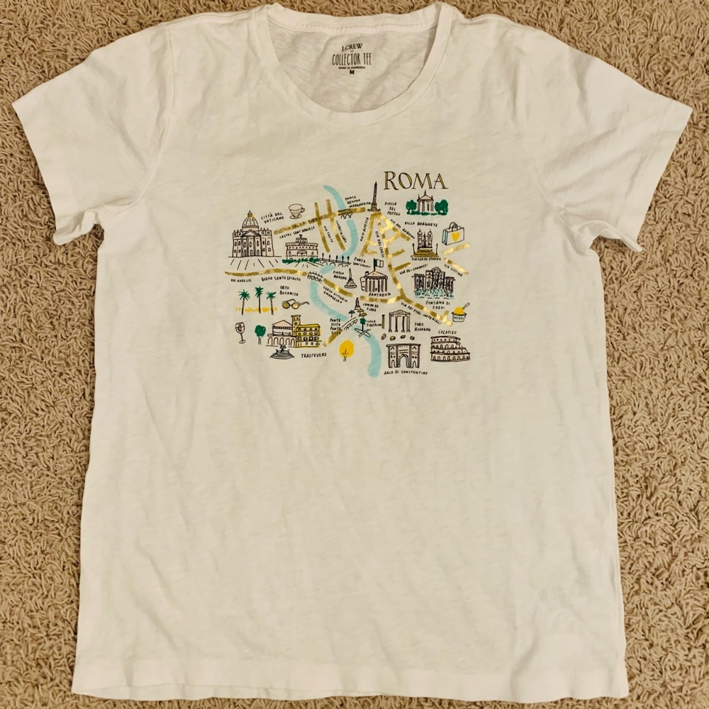 NWOT JCrew Women Tee; Size M